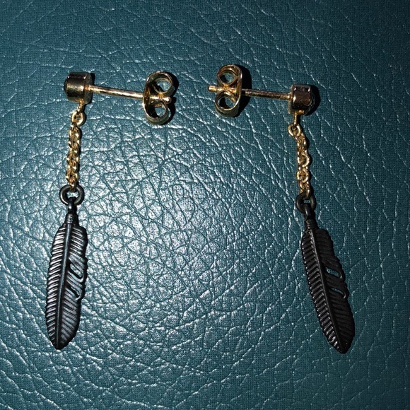 COACH Feather Earrings - Picture 4 of 5